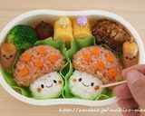 キャラ弁＊秋にピッタリ♥きのこちゃん作り方5写真