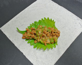 油少なめで簡単納豆春巻きの揚げ焼き！作り方3写真