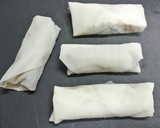 油少なめで簡単納豆春巻きの揚げ焼き！作り方4写真