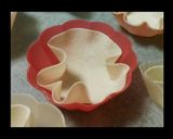餃子の皮でカップピザ☆作り方1写真