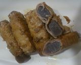 簡単！ いんげんとニンジンの豚肉巻き照焼作り方6写真