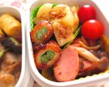 お弁当♪レンジで甘辛人参･いんげん竹輪作り方4写真