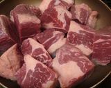 とろける〜美味しさっ♪牛バラ飯作り方1写真