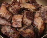 とろける〜美味しさっ♪牛バラ飯作り方2写真