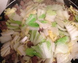 秋のおすすめ☆挽き肉と白菜のさっぱり煮作り方4写真