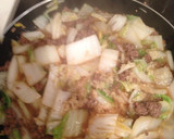 秋のおすすめ☆挽き肉と白菜のさっぱり煮作り方5写真