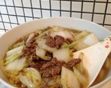 秋のおすすめ☆挽き肉と白菜のさっぱり煮作り方6写真