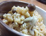 きのこと鮭の炊込みご飯作り方5写真