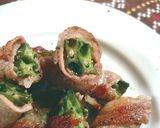 サクサク♪四角豆の肉巻き焼き作り方4写真
