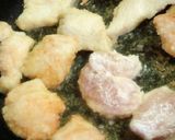 揚げ焼き☆鶏の唐揚げ～和風きのこあんかけ作り方5写真
