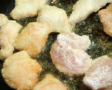 揚げ焼き☆鶏の唐揚げ～和風きのこあんかけ作り方5写真