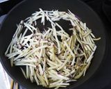 さつまいものきんぴら。作り方3写真