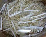 無加水鍋で・梅風味きんぴらごぼう作り方1写真