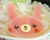 キャラ弁☆ひょっこりうさぎちゃん☆作り方6写真