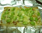 うす揚げに枝豆ちくわチーズ☆ポン酢でー作り方5写真