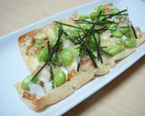 うす揚げに枝豆ちくわチーズ☆ポン酢でー作り方6写真