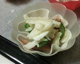 餃子の皮でカップピザ☆作り方5写真