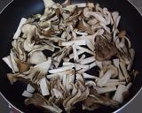絶品！カジキとキノコの胡麻だれかけ作り方3写真