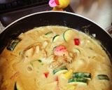 鶏もも肉の野菜カレークリーム煮込み♪作り方7写真