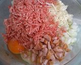 わさびヨーグルトソースのポークハンバーグ作り方2写真