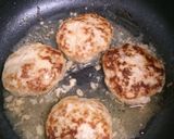 わさびヨーグルトソースのポークハンバーグ作り方4写真