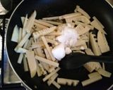 豚肉と竹の子とピーマンの味噌炒め作り方3写真