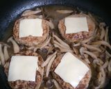 わさびヨーグルトソースのポークハンバーグ作り方7写真