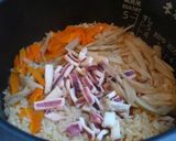 炊き込みイカ飯漁師風❀作り方3写真
