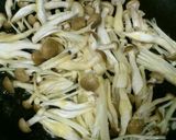 簡単！ 牛肉ほうれん草炒め きのこソース作り方4写真
