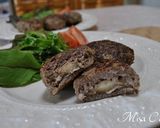 ハンバーグｉｎしいたけ作り方5写真