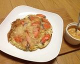 鮭のお好み焼き作り方4写真