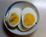 朝ランチ！ゆで卵とさつま芋のホットサンド作り方1写真
