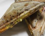 朝ランチ！ゆで卵とさつま芋のホットサンド作り方3写真