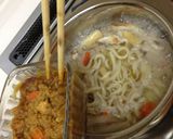 残りカレーリメイクカレーうどん作り方6写真