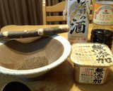 えごま（じゅうねん）の”冷やだれ”うどん作り方2写真