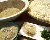 えごま(じゅうねん)の”冷やだれ”うどん作り方9写真