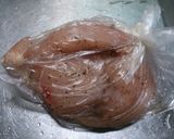 簡単♪塩抜きナシで鶏ハム♪作り方2写真