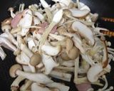 たっぷりきのこのガーリックバターソテー作り方3写真