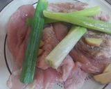 蒸し鶏とザーサイの和え物作り方2写真