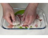 シャキシャキ大根と豚肉のレンジ蒸し★動画作り方5写真