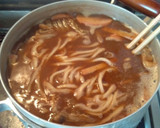 我が家の具だくさん味噌煮込みうどん作り方5写真