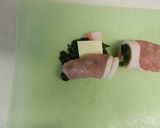 薄切り豚肉の広島菜巻き作り方2写真