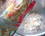 冷凍チャーハンで焼くお好み焼き作り方2写真
