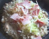 冷凍チャーハンで焼くお好み焼き作り方4写真