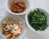 肉なしでも満足な✿韓国風お好み焼き作り方8写真