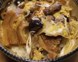 きのこと車麩の玉子丼作り方7写真