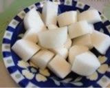 イカ大根ゴロみそ味作り方1写真