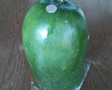 冬瓜でなんちゃてパパヤサラダ作り方1写真