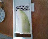 冬瓜でなんちゃてパパヤサラダ作り方2写真