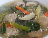 肉団子と春雨のスープ作り方7写真